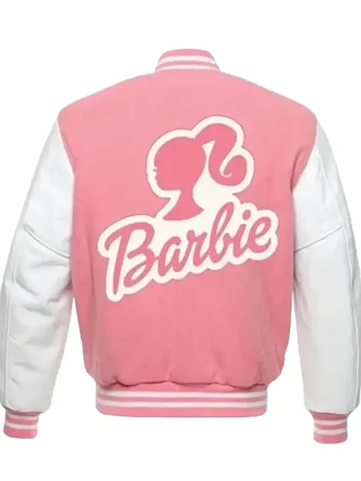 Women’s Barbie Varsity Bomber Jacket Back