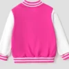 Women’s Minnie Mouse Varsity Jacket Back