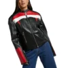 Womens Stylish Black Biker Hot Jacket