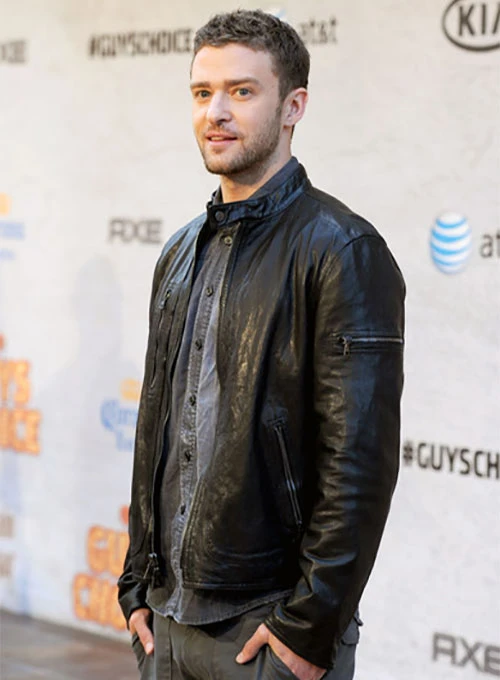 Justin Timberlake Guys Choice Awards Leather Jacket