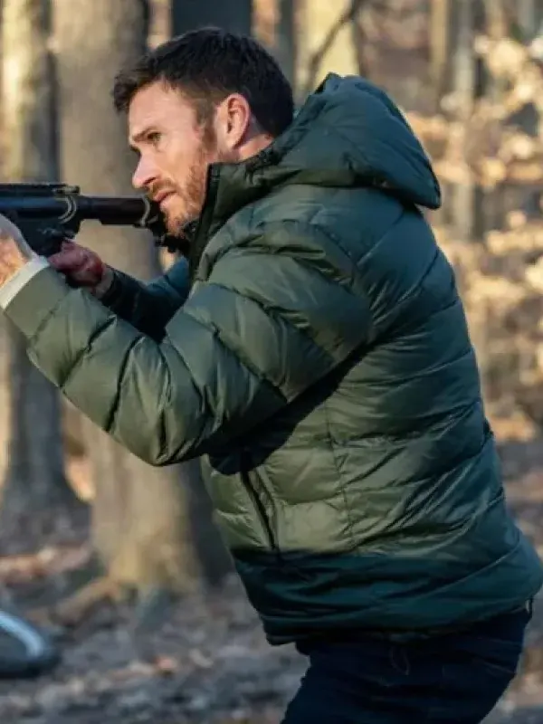 Alarum 2025 Scott Eastwood Green Jacket