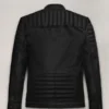 Andrew Tate Leather Jacket Back