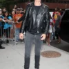 Ansel Elgort Black Jacket