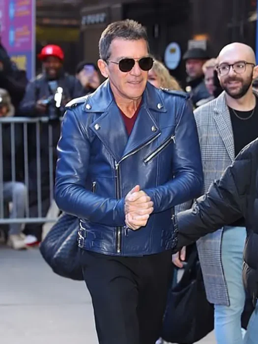 Antonio Banderas Leather Jacket