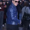 Antonio Banderas Leather Jacket Back