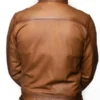 Aviator Leonardo Dicaprio Brown (Howard Hughes) Jacket Back