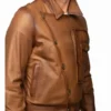 Aviator Leonardo Dicaprio Brown Jacket