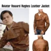 Aviator Leonardo Dicaprio Leather Jacket