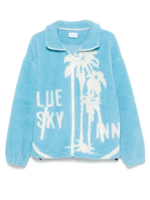 BLUE SKY INN logo-print jacket