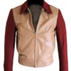 Back To The Future Marty Mcfly 1955 Red and Brown Jacket