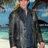 Ben Stiller Black Leather Blazer