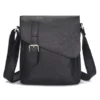 Black Genuine Leather Shoulder Bag