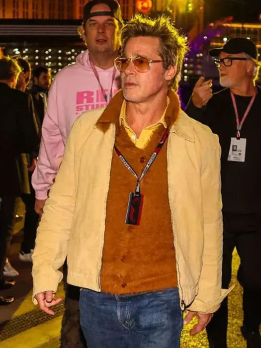 Brad Pitt F1 Movie Premiere Cotton Jacket