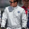 Brad Pitt F1 White Jumpsuit