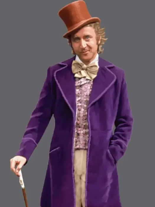 Chocolate Factory Willy Wonka Purple Coat