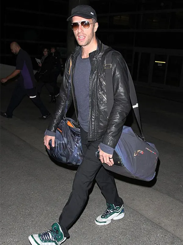 Chris Martin Leather Jacket