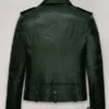 Chris Pine Leather Jacket Back