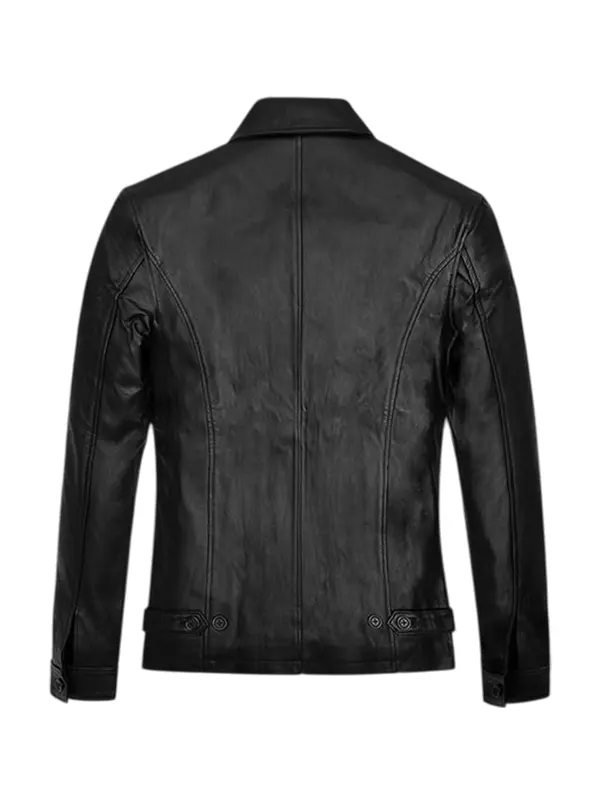 David Schwimmer Friends Season 4 Leather Jacket Back