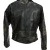 Dirty Dancing Patrick Swayze Biker Leather Jacket Back