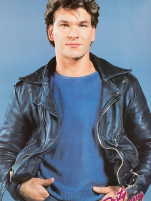 Dirty Dancing Patrick Swayze Leather Jacket