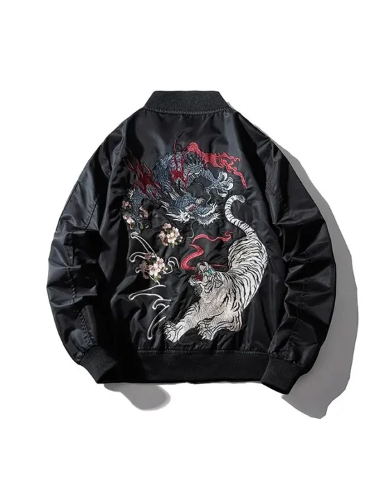 Dragon Bomber Jacket Back