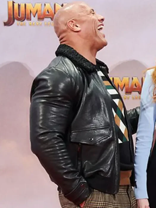 Dwayne Johnson Leather Jacket - Jumanji