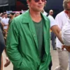 F1 Brad Pitt Green Jacket