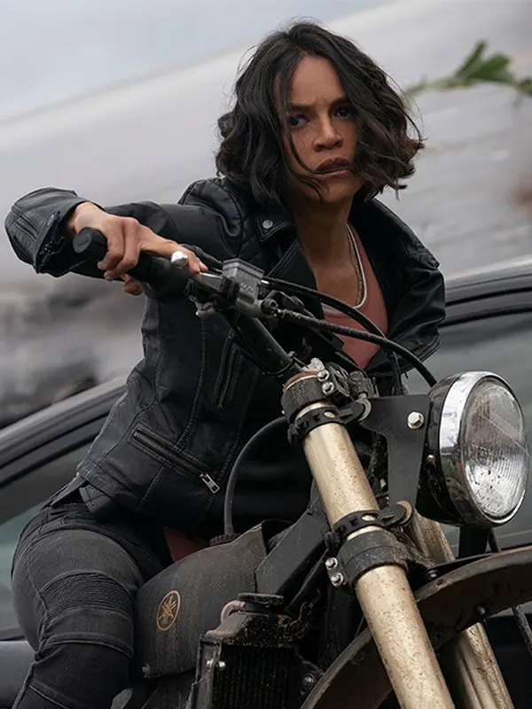 Fast & Furious 9 Michelle Rodriguez Leather Jacket