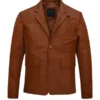 Floyd Mayweather Leather Blazer