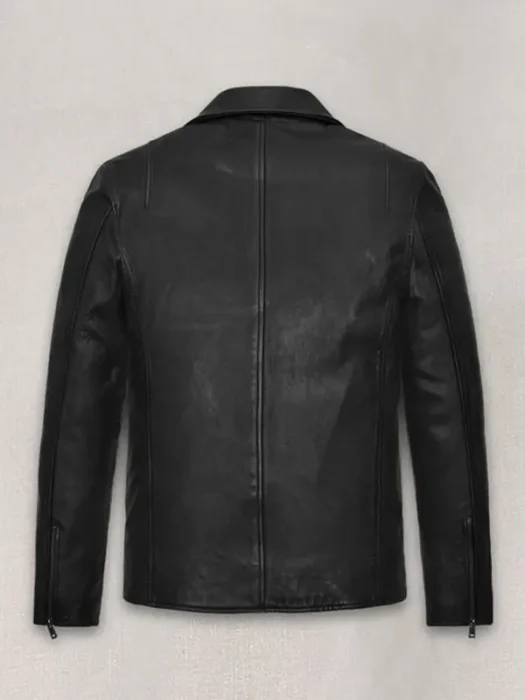 James Franco Leather Jacket Back