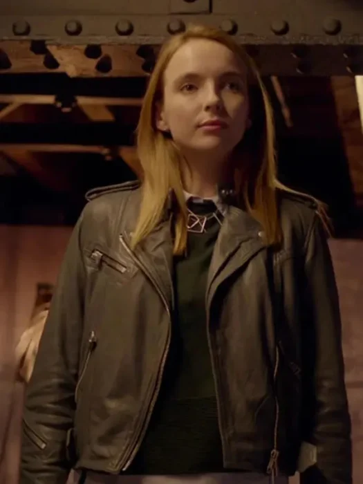 Jodie Comer Doctor Foster Leather Jacket