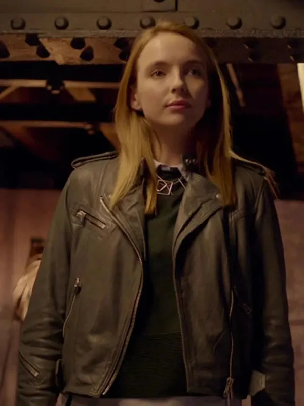 Jodie Comer Doctor Foster Leather Jacket