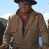 John Wayne The Cowboys Wil Andersen Brown Coat