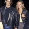 Johnny Depp Black Leather Jacket