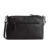 Josie Leather Crossbody Bag Black