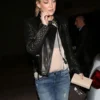 Kate Hudson Black Leather Jacket