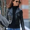 Katie Holmes Black Jacket