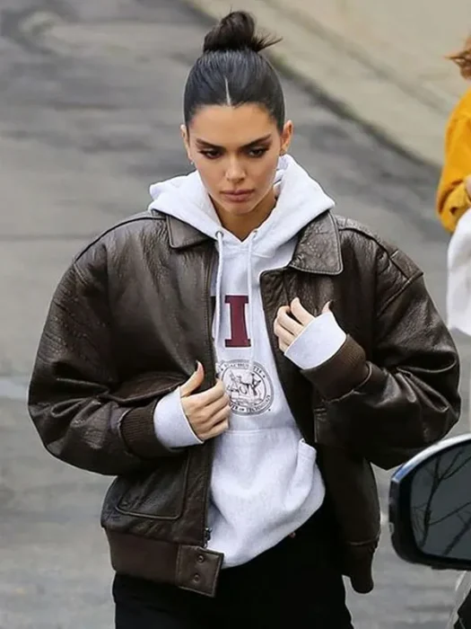 Kendall Jenner Leather Jacket