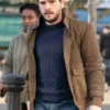 Kit Harington Eternals Brown Leather Jacket