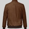 Kit Harington Eternals Leather Jacket Back