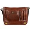 Leather Messenger Bag