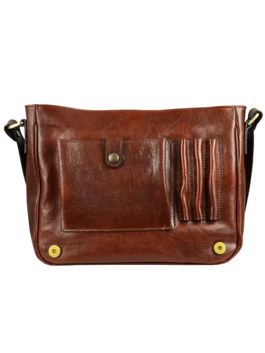 Leather Messenger Bag