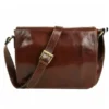 Leather Messenger brown Bag