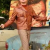 Leonardo DiCaprio Once Upon a Time in Hollywood Leather Jacket