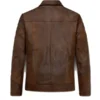 Leonardo DiCaprio Once Upon a Time in Hollywood Leather Jacket Back