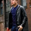 Leonardo DiCaprio The Departed Black Leather Jacket