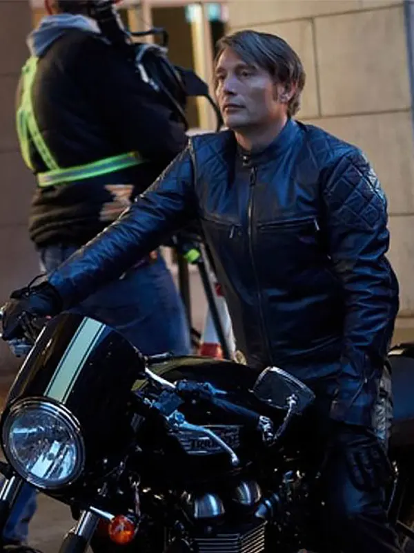 Mads Mikkelsen Hannibal S03 Leather Jacket