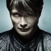 Mads Mikkelsen Hannibal Season 3 Leather Jacket