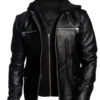 Men Detachable Hooded Jacket