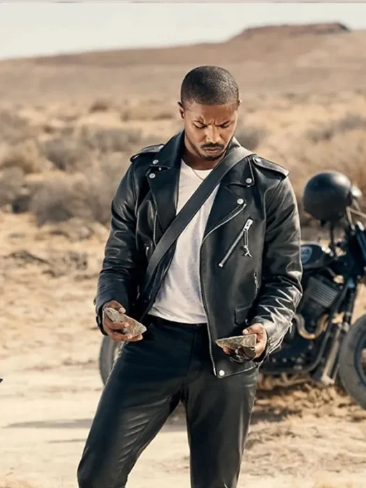 Michael B. Jordan Leather Jacket